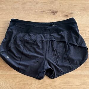lululemon athletica Women's Black Athletic Shorts